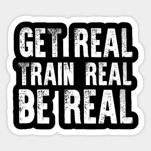 Train Real Sticker